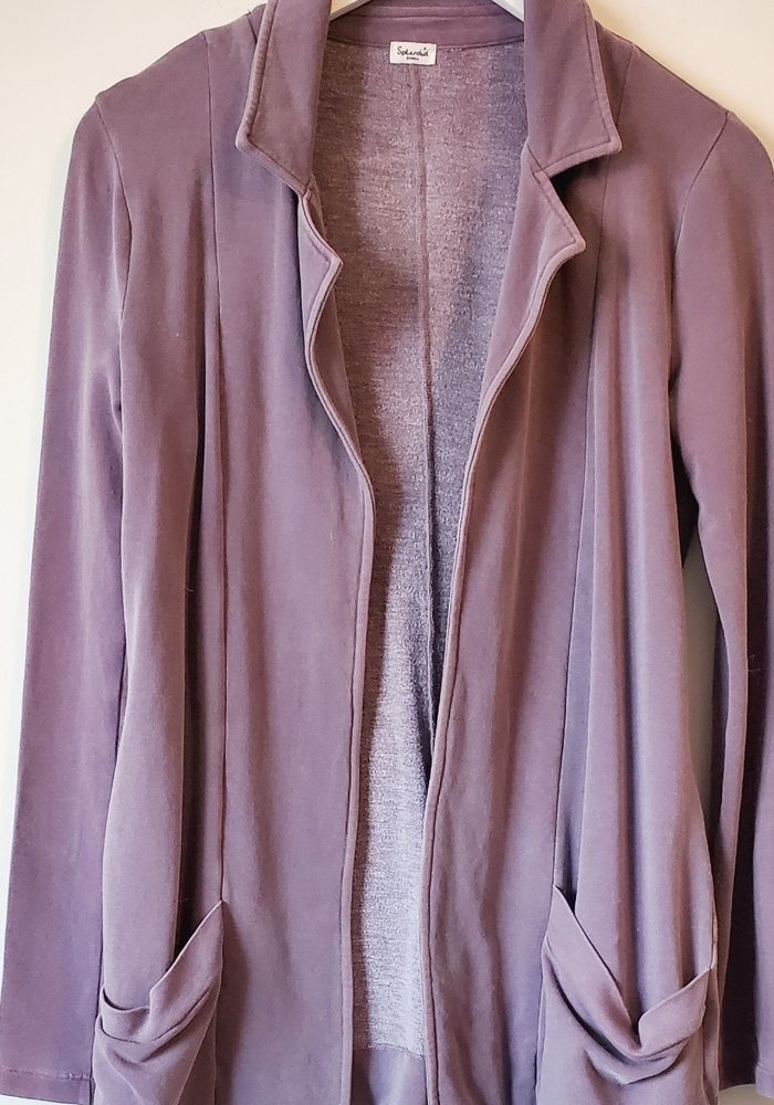 Slendid Sweatshirt Blazer